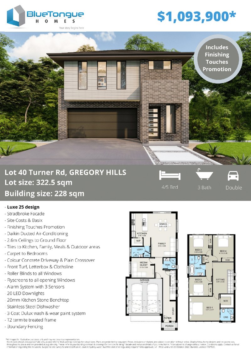 Luxe - 25/Lot 40 Turner Road, Gregory Hills NSW 2557