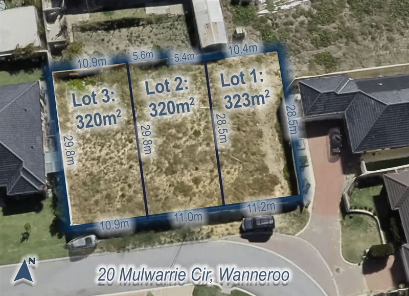 Pro lot 1/20 Mulwarrie Circle, Wanneroo WA 6065