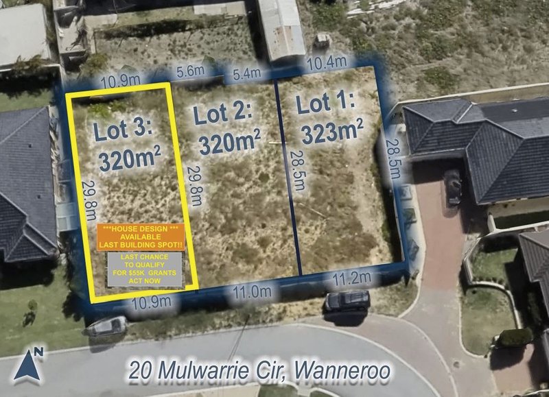 Pro Lot 3/Lot 3/20 Mulwarrie Circle, Wanneroo WA 6065