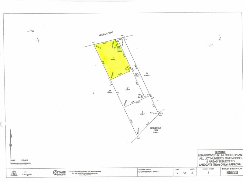 Proposed Lot 1/16 Keera Court, Maddington WA 6109