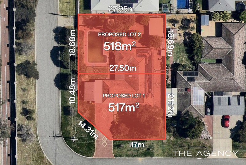 Proposed lot 2/50 Eastwood Way, Hamersley WA 6022