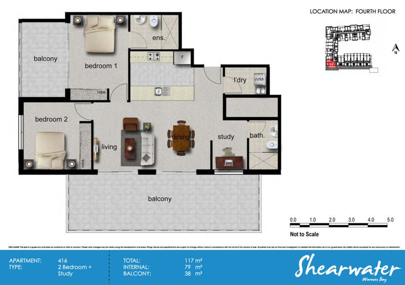 Photo - U 416/2 Howard Street, Warners Bay NSW 2282 - Image 1