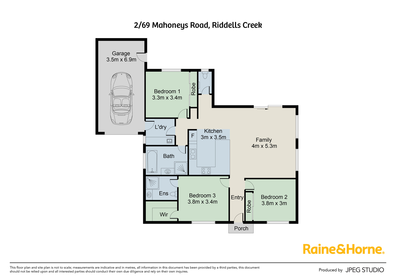 3-bedroom house at 2/69 Mahoneys Road, Riddells Creek, VIC 3431, Macedon Ranges, Victoria