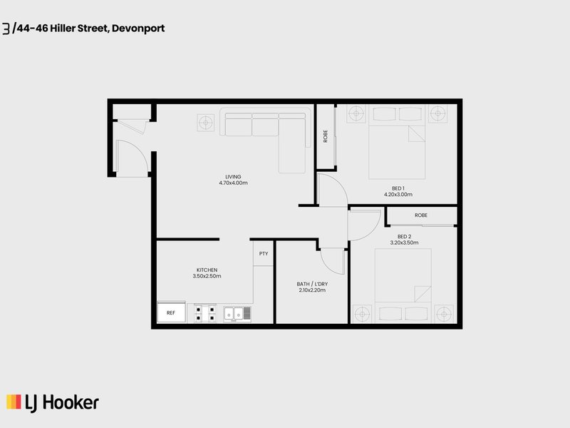 Photo - Unit 3/44-46 Hiller Street, Devonport TAS 7310 - Image 10