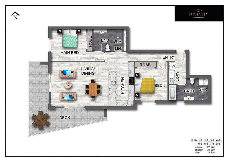 Unit 501/29-33 Wallis Street "Divinity Apartments" , Forster NSW 2428