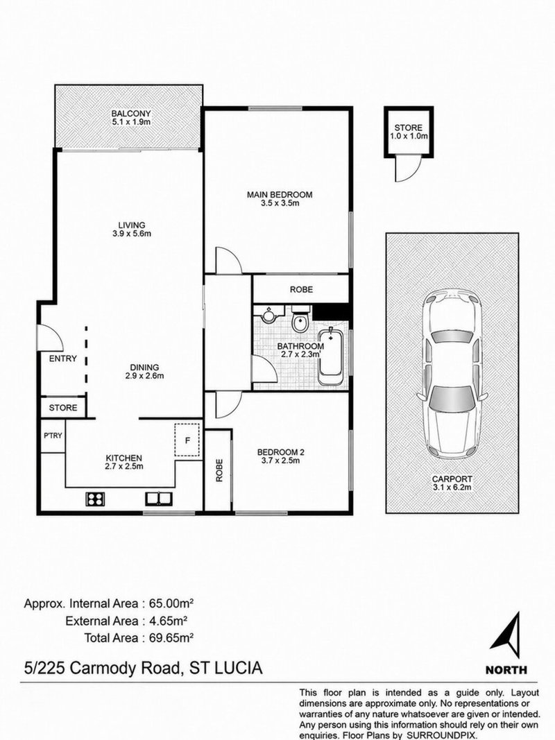 Photo - Unit 5/225 Carmody Road, St Lucia QLD 4067 - Image 7